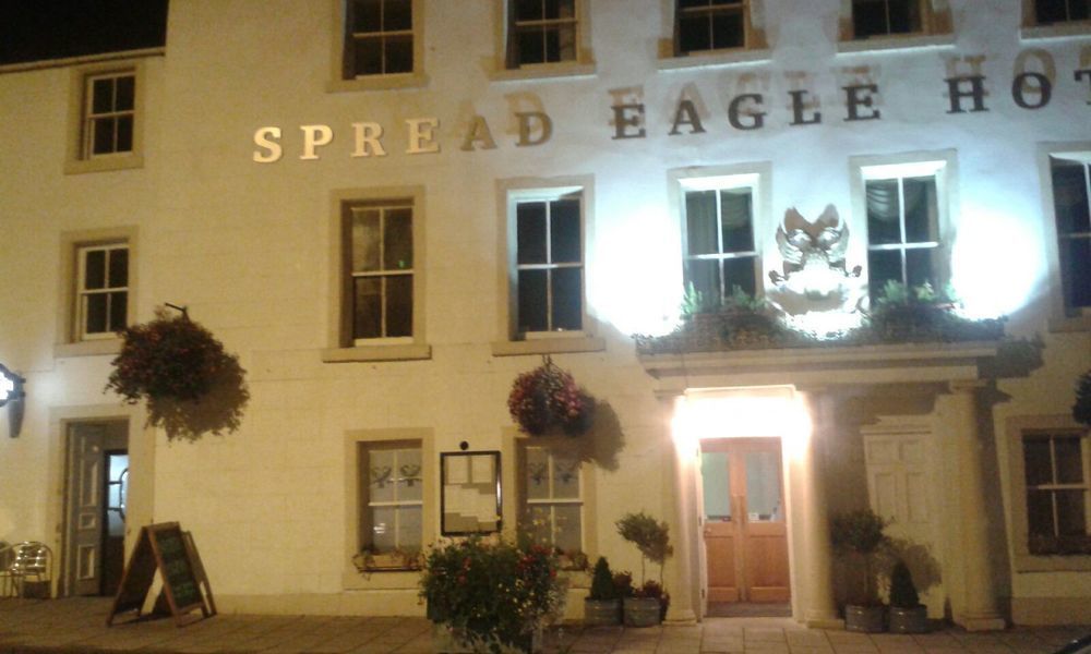 The Spread Eagle Hotel Jedburgh Buitenkant foto